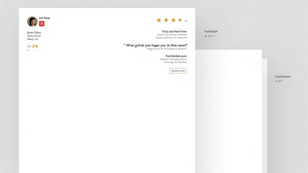 Authentische Testimonial Komposition