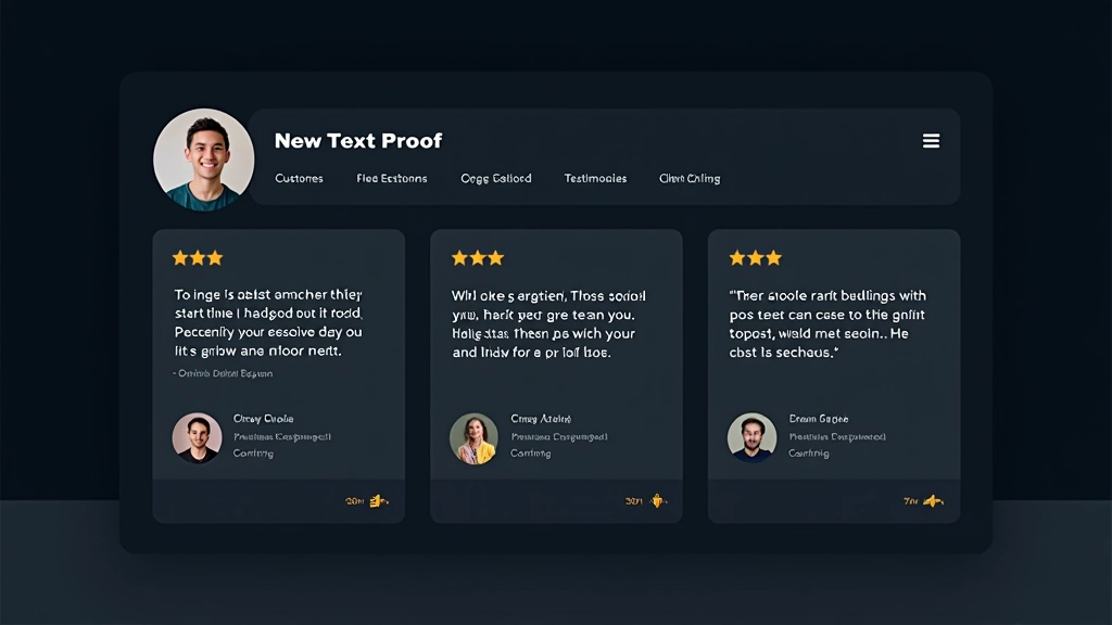 Website-Testimonial-Sektion mit echten Kundenfotos und authentischen Bewertungen auf grauem Hintergrund